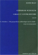 Gershom Scholem, cabale et contre-histoire